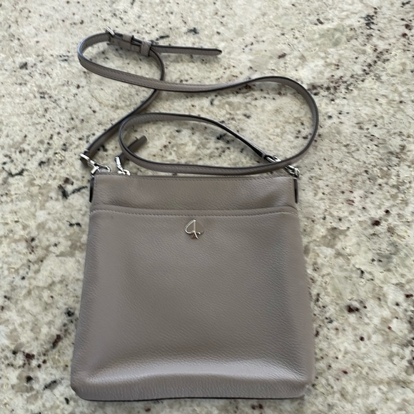 kate spade Bags Kate Spade Gray Crossbody Bag Poshmark